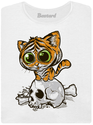 Tigrík dámske tričko s lemom White