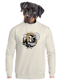 unisex mikina bez kapucne