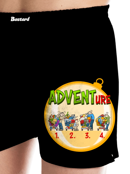 Adventure pánske trenky Black