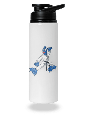 Bojovníčka flaša na vodu White