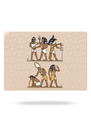 Egyptská párty puzzle White