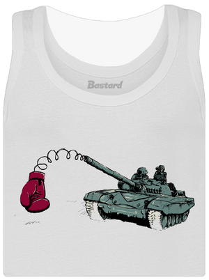 Tank dámske tielko klasické White