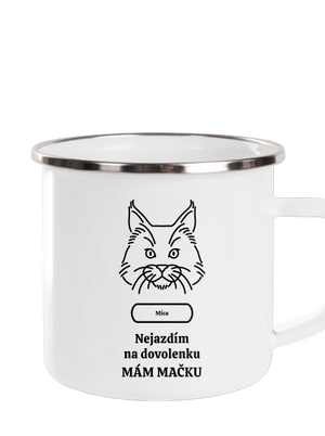 Nemôžem, mám mačku plecháčik White