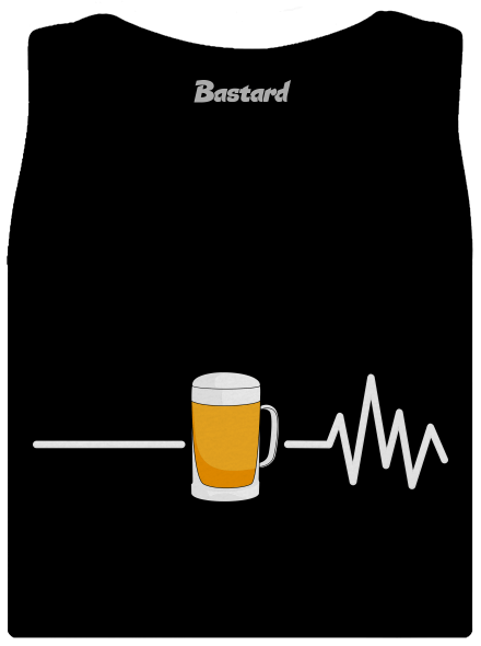 Beer help dámske tielko klasické Black