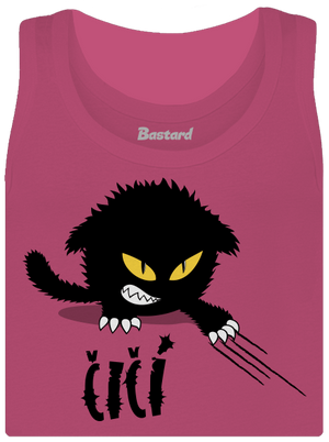 Čičina dámske tielko klasické Magenta