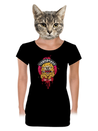 dámske tričko s lemom