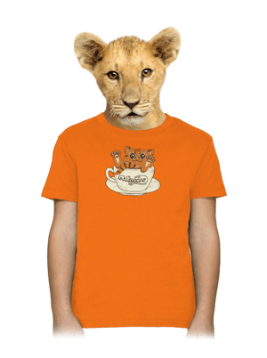 Kapučičíno detské tričko Orange