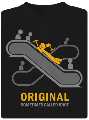 Originál detské športové tričko Black