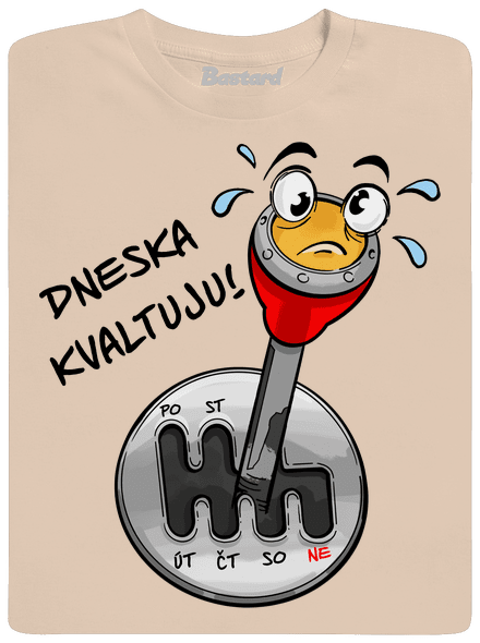 Dnes kvaltujem pánske tričko Sand