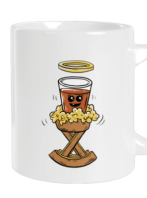 Panáčik v jasličkách veľký hrnček White