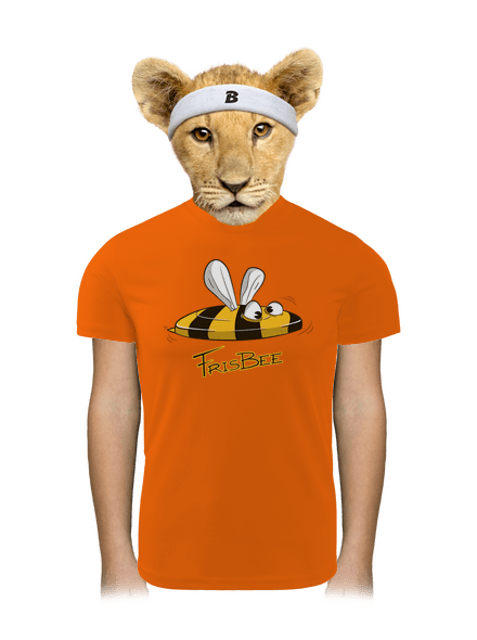 Frisbee detské športové tričko Neon Orange