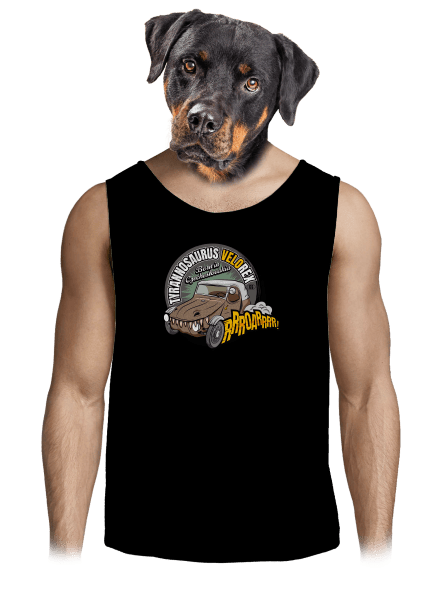 Tyrannosaurus Velorex pánske tielko Black