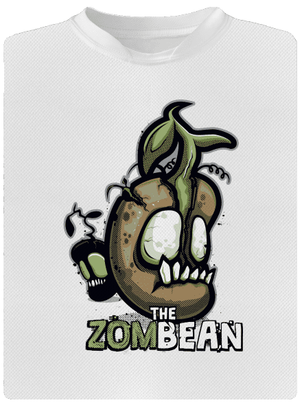 Zombean detské športové tričko White