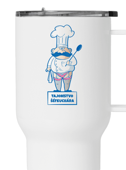 Tajomstvo šéfkuchára termohrnček White