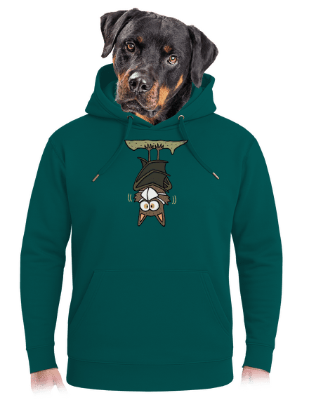Nanopier unisex mikina premium Emerald Green