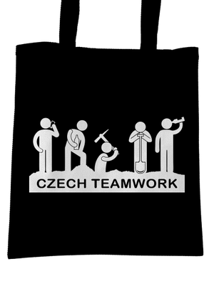 Czech Teamwork taška Black