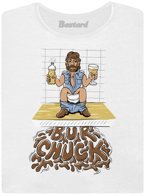 BurChuck dámske tričko prémium White