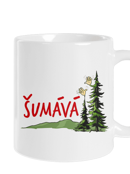 Šumává klasický hrnček White