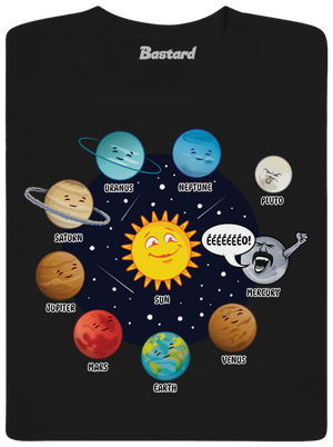 Mercury pánske tričko Black