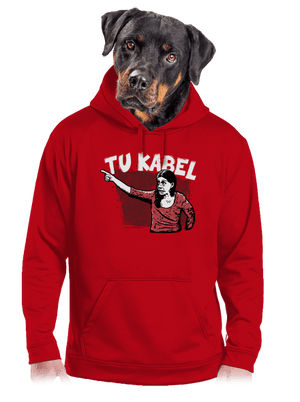 Tukabel pánska mikina klokanka Red