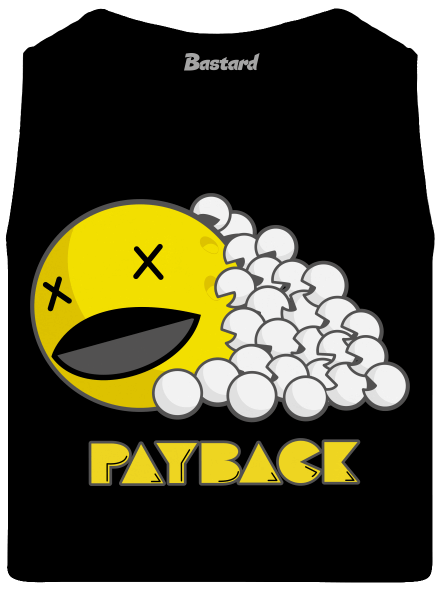 Payback pánske tielko Black