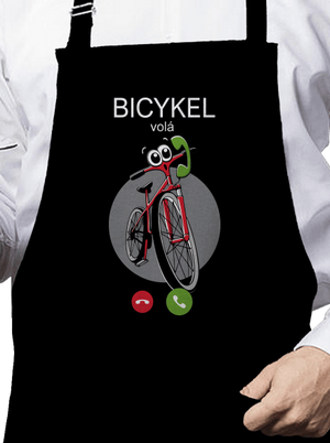 Bicykel volá zástera Black