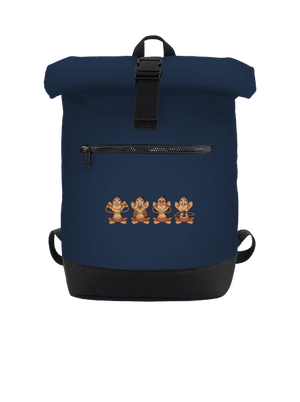 Opička s mobilom batoh French Navy