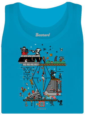 Zahráme si dámske tielko klasické Blue Atol