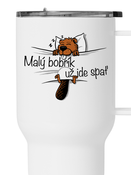 Malý bobrík termohrnček White