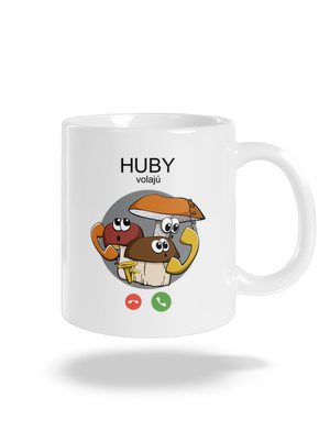 Huby volajú klasický hrnček White