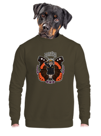 unisex mikina bez kapucne