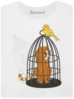 Vtáčia odplata dámske tričko White