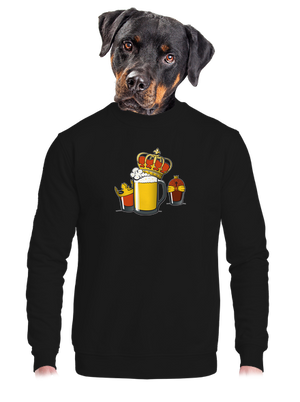 Traja králi unisex mikina bez kapucne Black