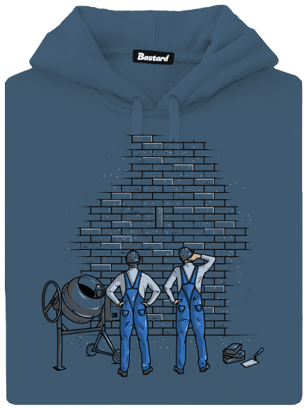 Murári dámska mikina klokanka Denim