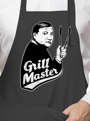 Grill master zástera Dark Grey