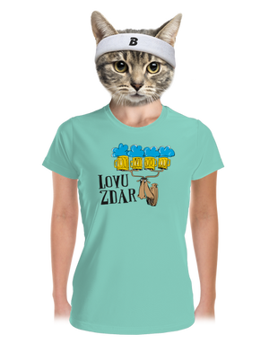 dámske športové tričko