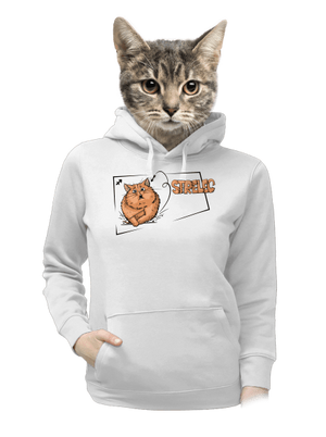 dámska mikina klokanka