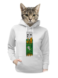 dámska mikina klokanka