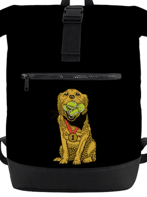Zlatý retriever batoh Black