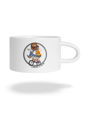 Cyklistický horoskop: Lev hrnček makronka White