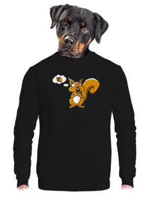 unisex mikina bez kapucne