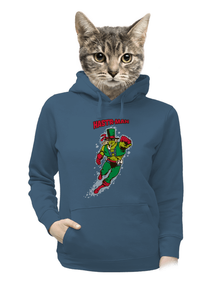 Hastrman dámska mikina klokanka Denim