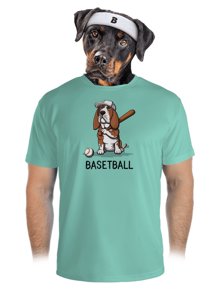 Basetball pánske športové tričko Mint Mal