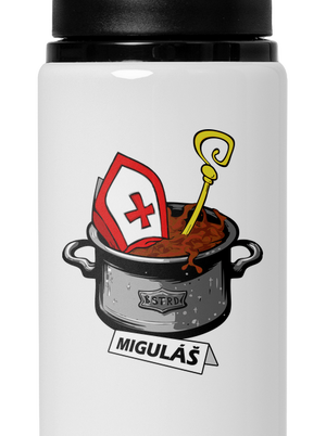 Miguláš flaša na vodu White