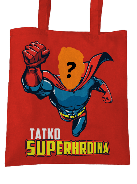 Tatko superhrdina taška Bright Red