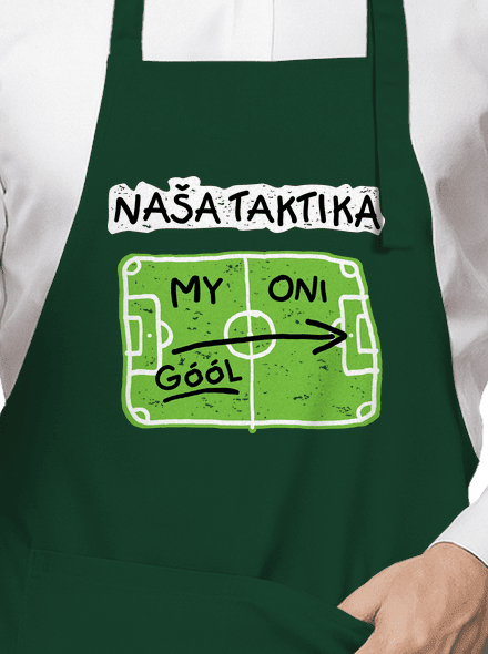 Naša futbalová taktika zástera Bottle Green