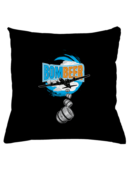 BomBeer vankúš Black