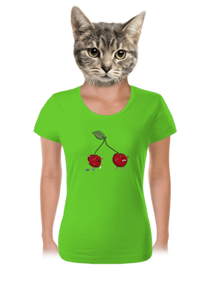 Nie je úniku dámske tričko Apple Green