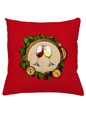 Vínny horoskop: Baran vankúš Red