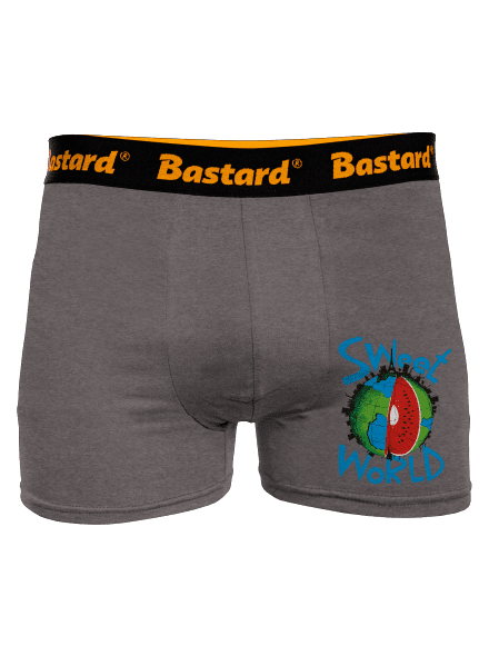 Sweet World boxerky Gray Melange
